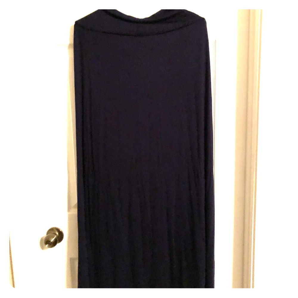 NWT Living Doll Navy Maxi Skirt